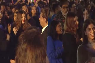 Amitabh, Aishwarya, Shah Rukh dance