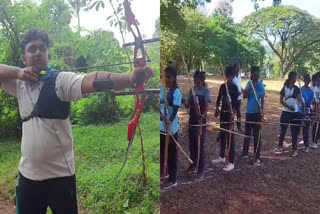 archery  National Archery Championship  Rimal Mathew  Rimal Mathew sought help  recurve bow and accessories for Archery  Archery bow  അമ്പെയ്‌ത്ത്‌ താരം റിമല്‍ മാത്യു  ദേശീയ അമ്പെയ്‌ത്ത്‌ ചാമ്പ്യന്‍ഷിപ്പ്‌  ദേശീയ ചാമ്പ്യന്‍ഷിപ്പ്‌  സഹായം തേടി അമ്പെയ്‌ത്ത്‌ താരം റിമല്‍ മാത്യു  Archery player Rimal Mathew