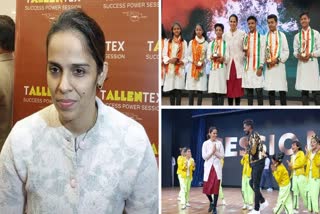 Saina Nehwal expressed her desire to enter politics