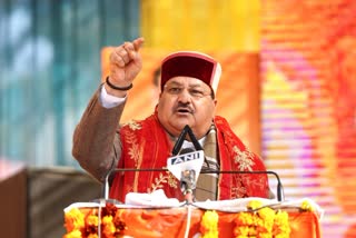 BJP President JP Nadda Targeted congress govt