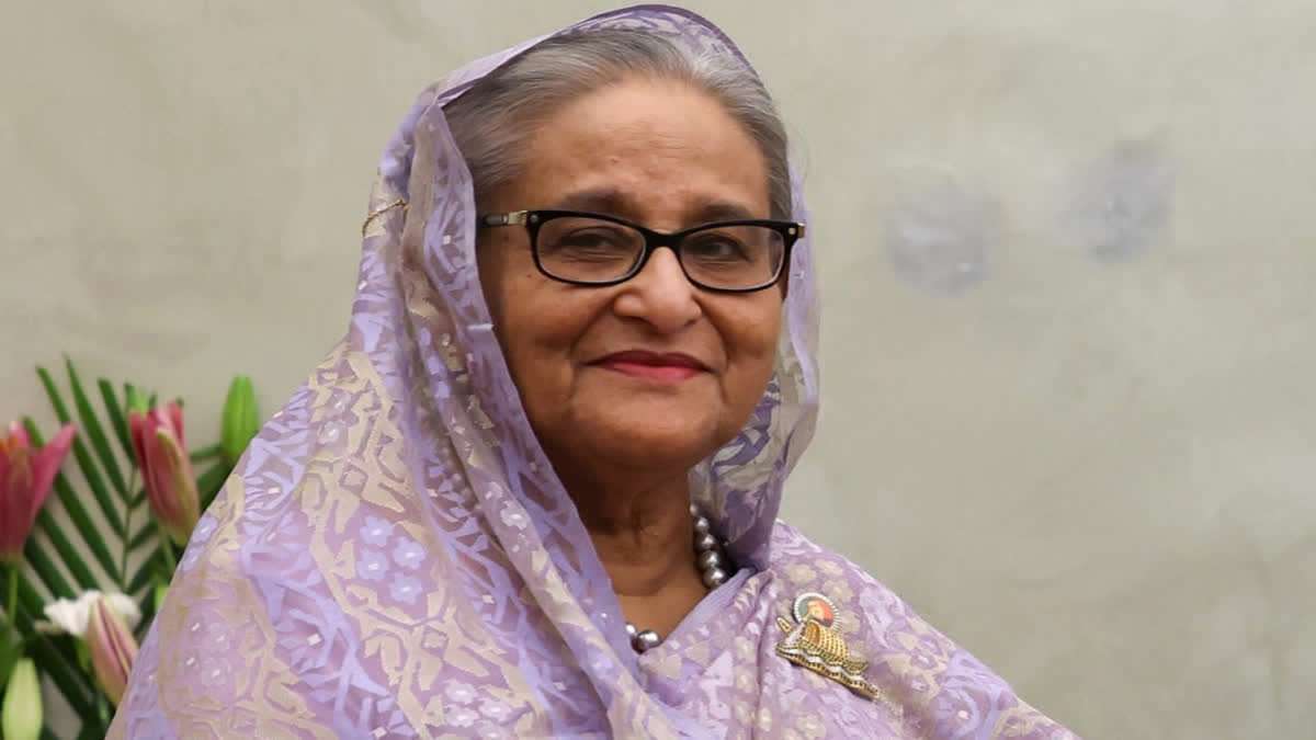 File photo of Sheikh Hasina