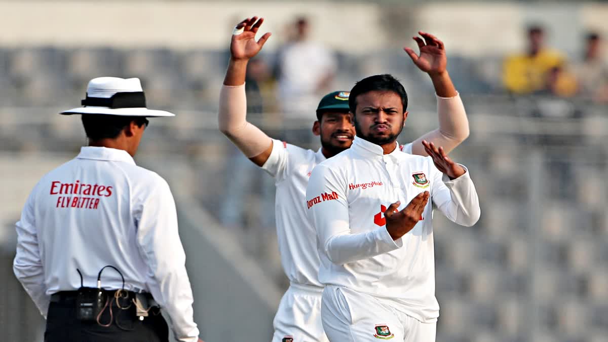 SHAKIB AL HASAN HAS BEEN BANNED