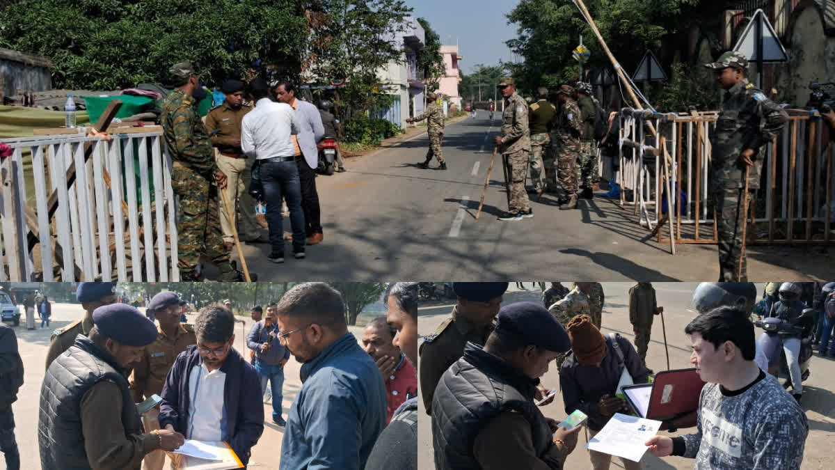 security-near-jssc-office-in-view-of-cgl-students-agitation-in-ranchi