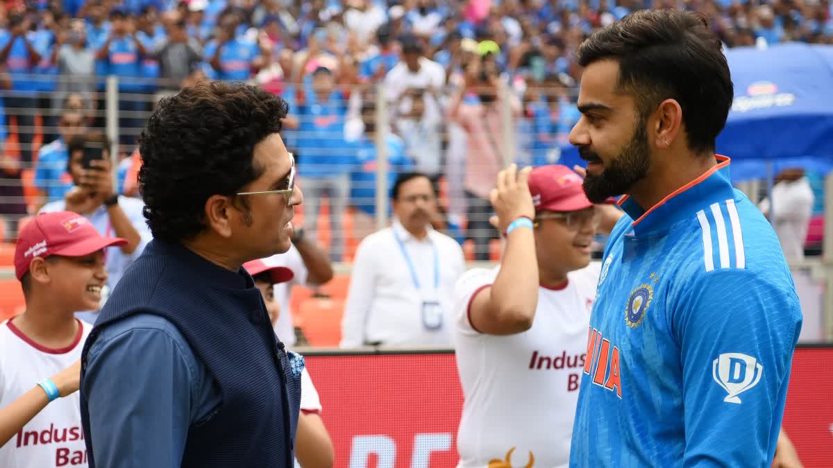 Virat Kohli Sachin Tendulkar