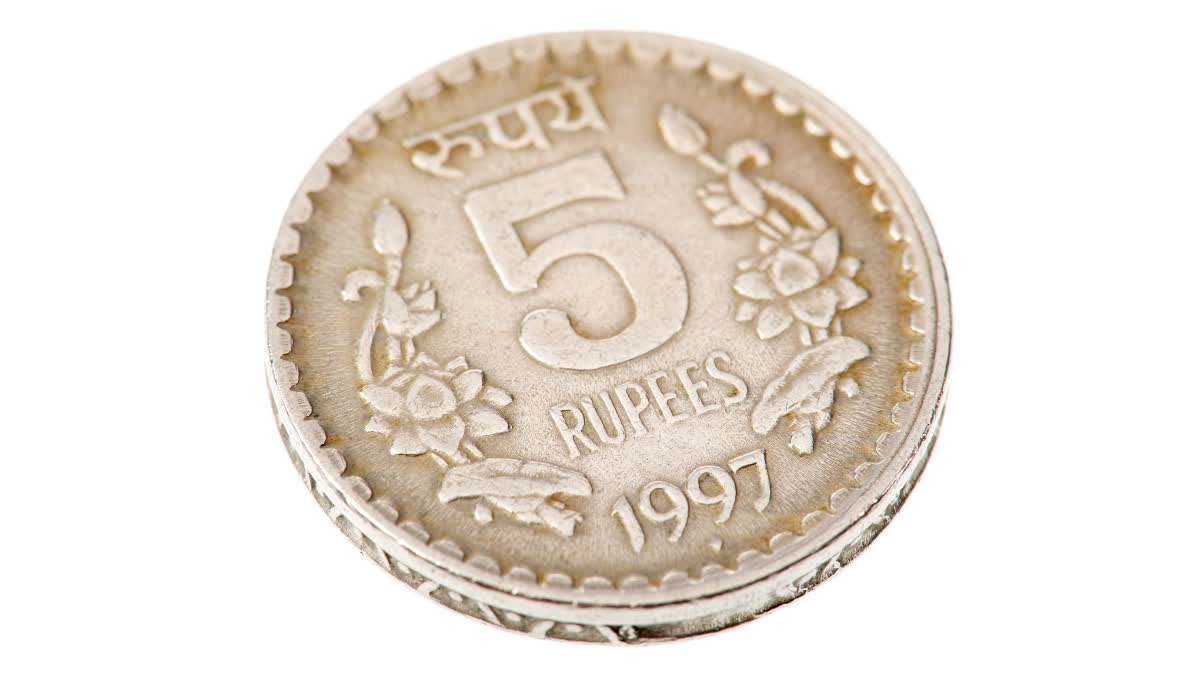 5 rupee coin