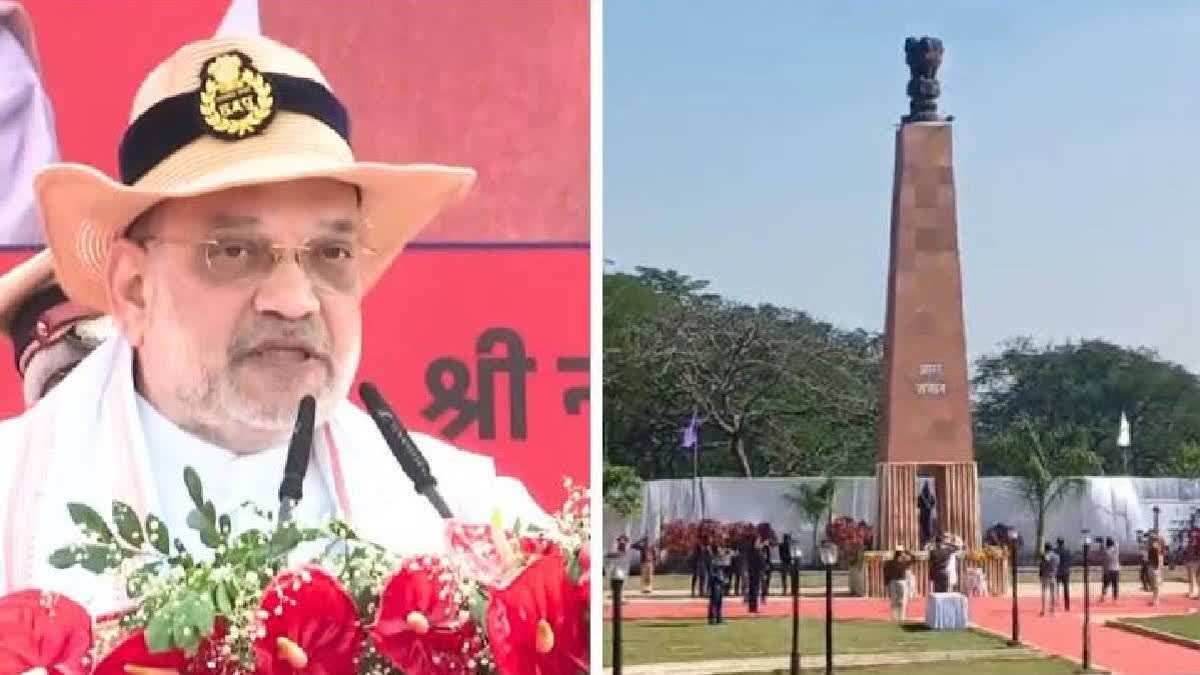 It's Due To Our Martyrs That Bastar Is Naxal-Free: Amit Shah Pays Tributes At Amar Vatika