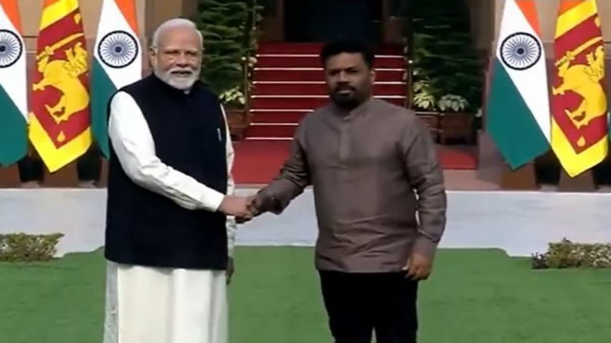 Modi Anura Kumara Meeting