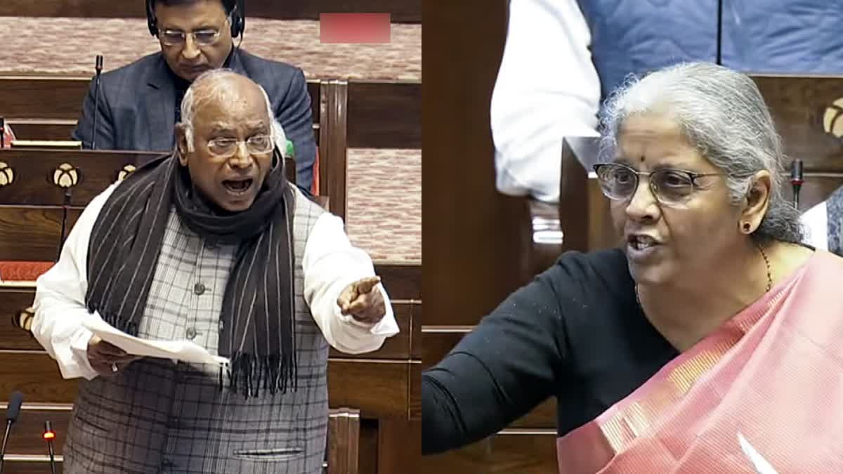 KHARGE VS SITHARAMAN