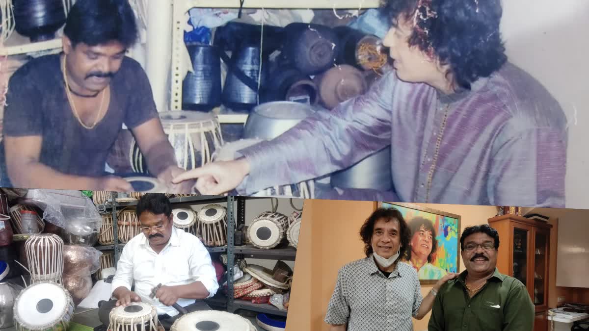 Zakir Hussain's tabla maker Haridas Vatkar