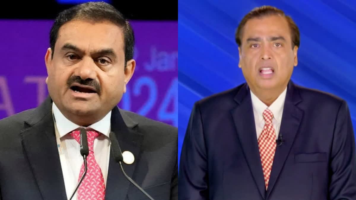 Ambani Adani Networth Drop Below 100 Billion Dollors