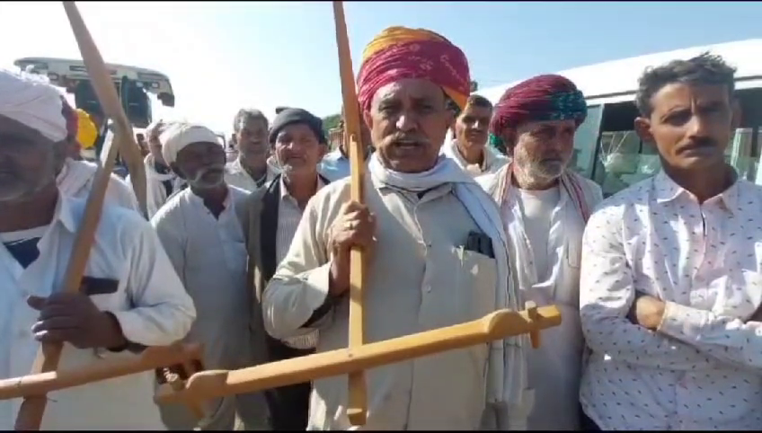 FARMERS MARCH TO JAIPUR