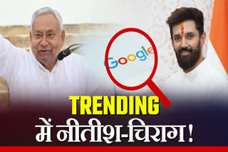 Nitish Kumar and Chirag Paswan