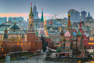 Moscow city of Russia