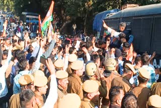 CONGRESS PROTEST IN BUNDI