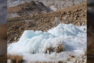 Automated Ice Reservoir Inaugurated In Sakti Village In Leh