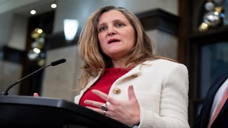 Canadas Finance Minister Chrystia Freeland resigns from Cabinet