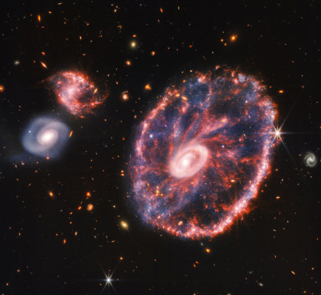 James Webb Space Telescope captures STUNNING Cartwheel Galaxy: NASA