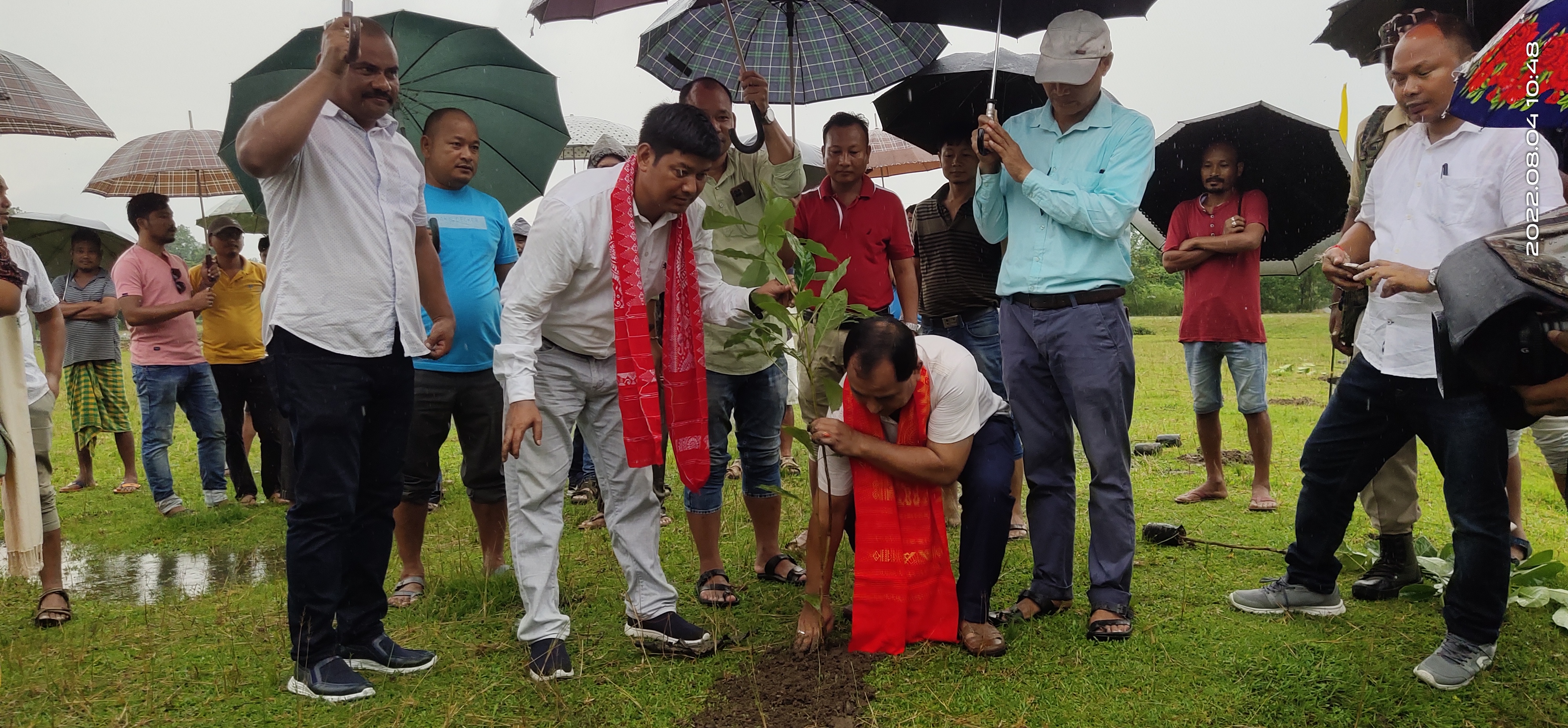 tree-plantation-programme-in-kokrajhar-for-uppl-7th-foundation-day