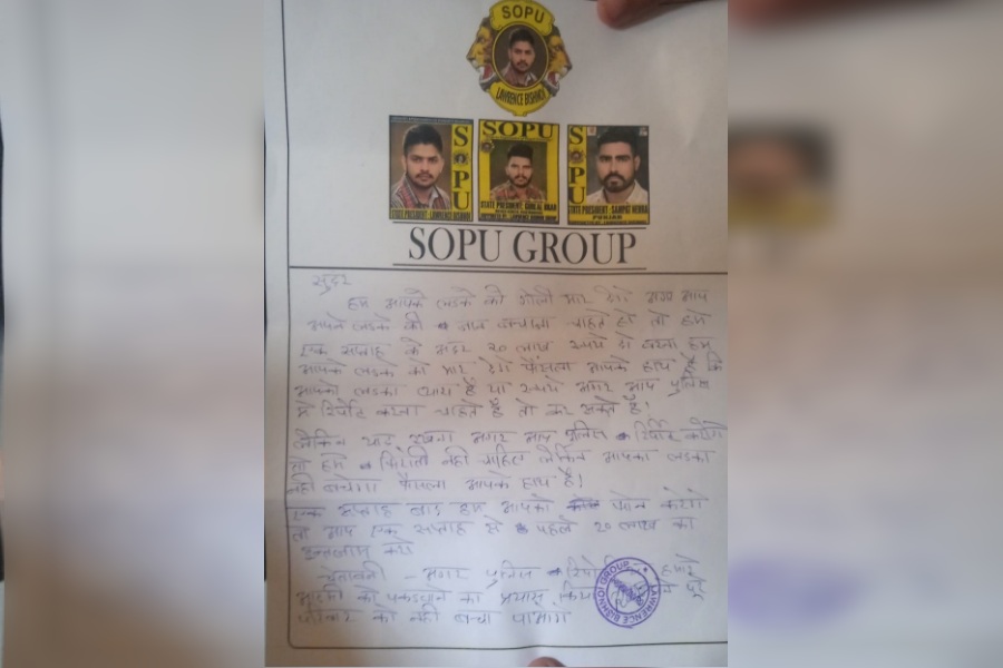 Lawrence Bishnoi Extortion in Panipat