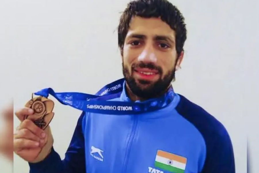 Ravi Dahiya Gold Medal