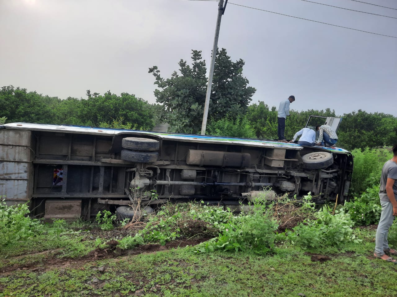 Mandsaur Road Accident