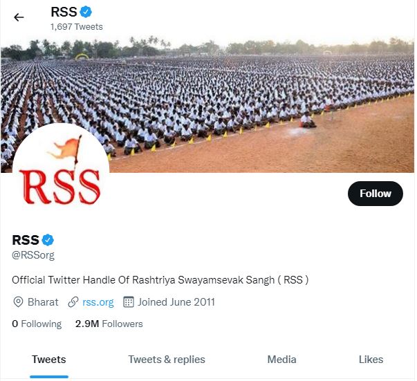 Adhir Ranjan Chowdhury criticises RSS and Mohan Bhagwat as their Twitter DP not change to tricolour yet