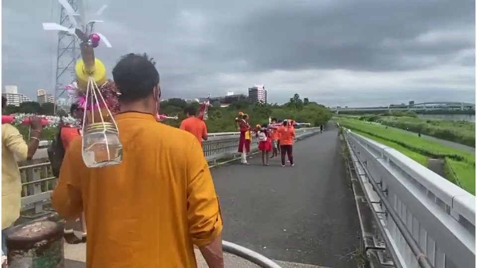 Indians took out Kanwar Yatra in Tokyo