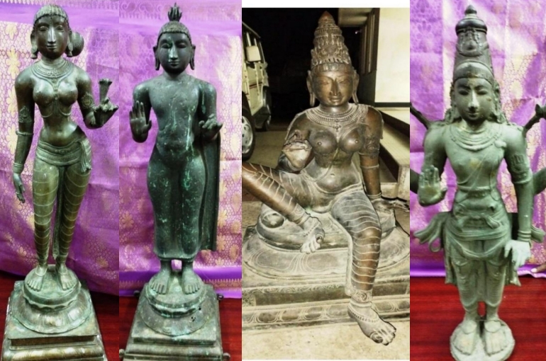 1000 year old antique idols seized in TN