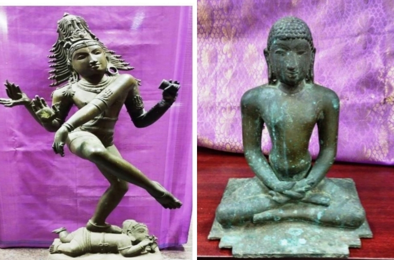 1000 year old antique idols seized in TN