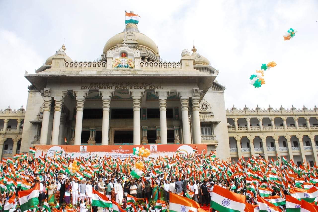 ಹರ್ ಘರ್ ತಿರಂಗಾ ಅಭಿಯಾನಕ್ಕೆ ಸಿಎಂ ಬೊಮ್ಮಾಯಿ ಚಾಲನೆ