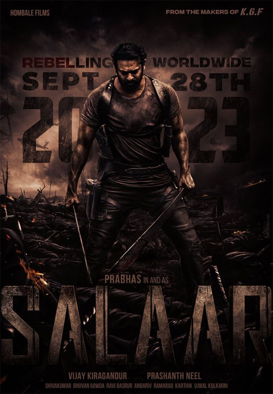 Prabhas Salaar release date