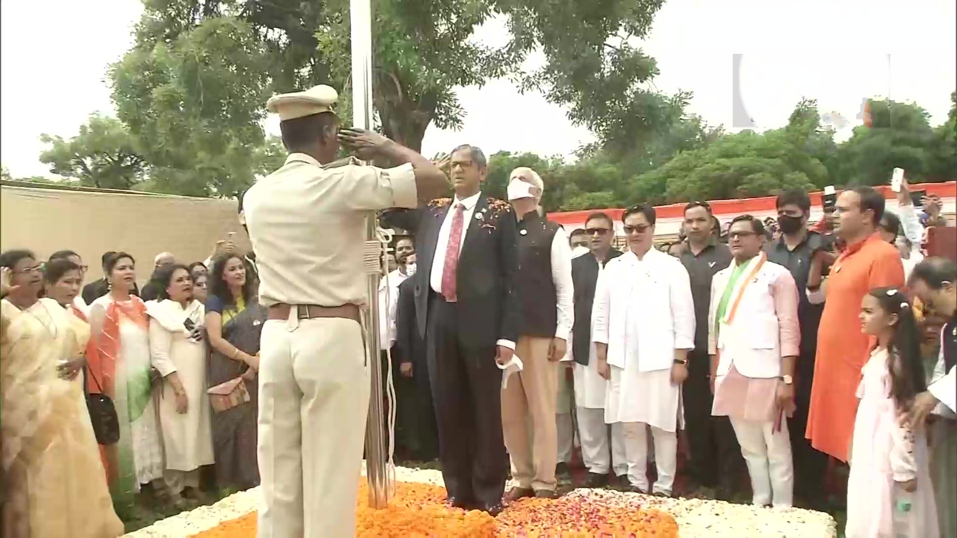 Flag Hosting CJI NV Ramana