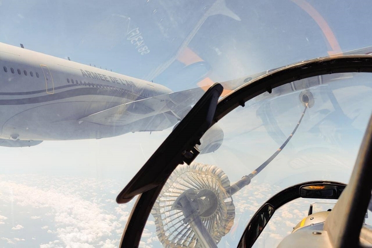 French Air assisted by refueling IAF fighter jets