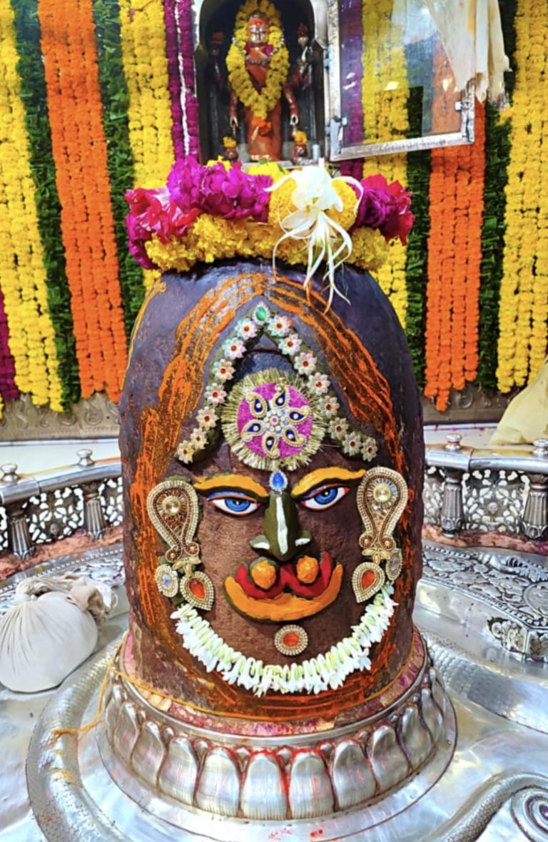 Make up of Baba Mahakal as Bajrang Bali