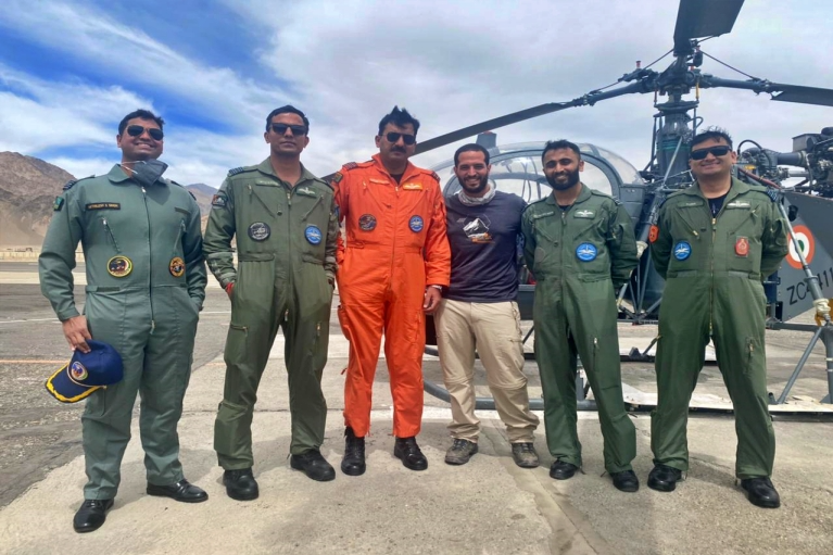 ISRAELI NATIONAL RESCUED BY IAF