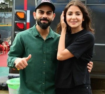 virat kohli anushka bike ride photos goes viral