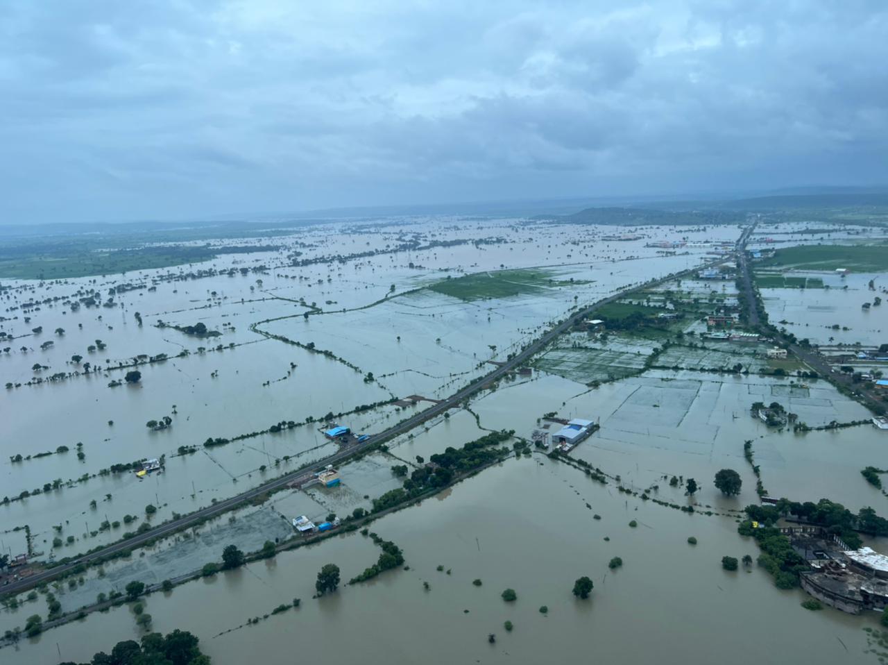 shivraj chouhan flood survey