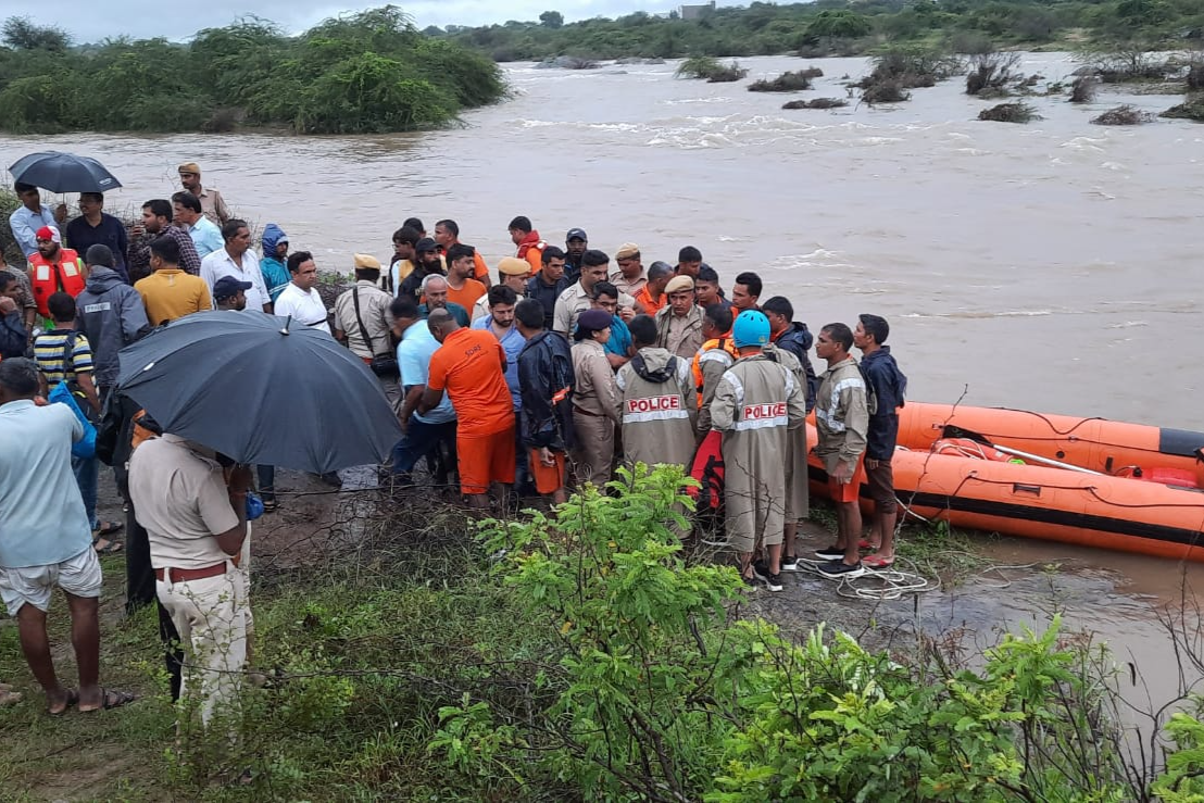 SDRF team rescued