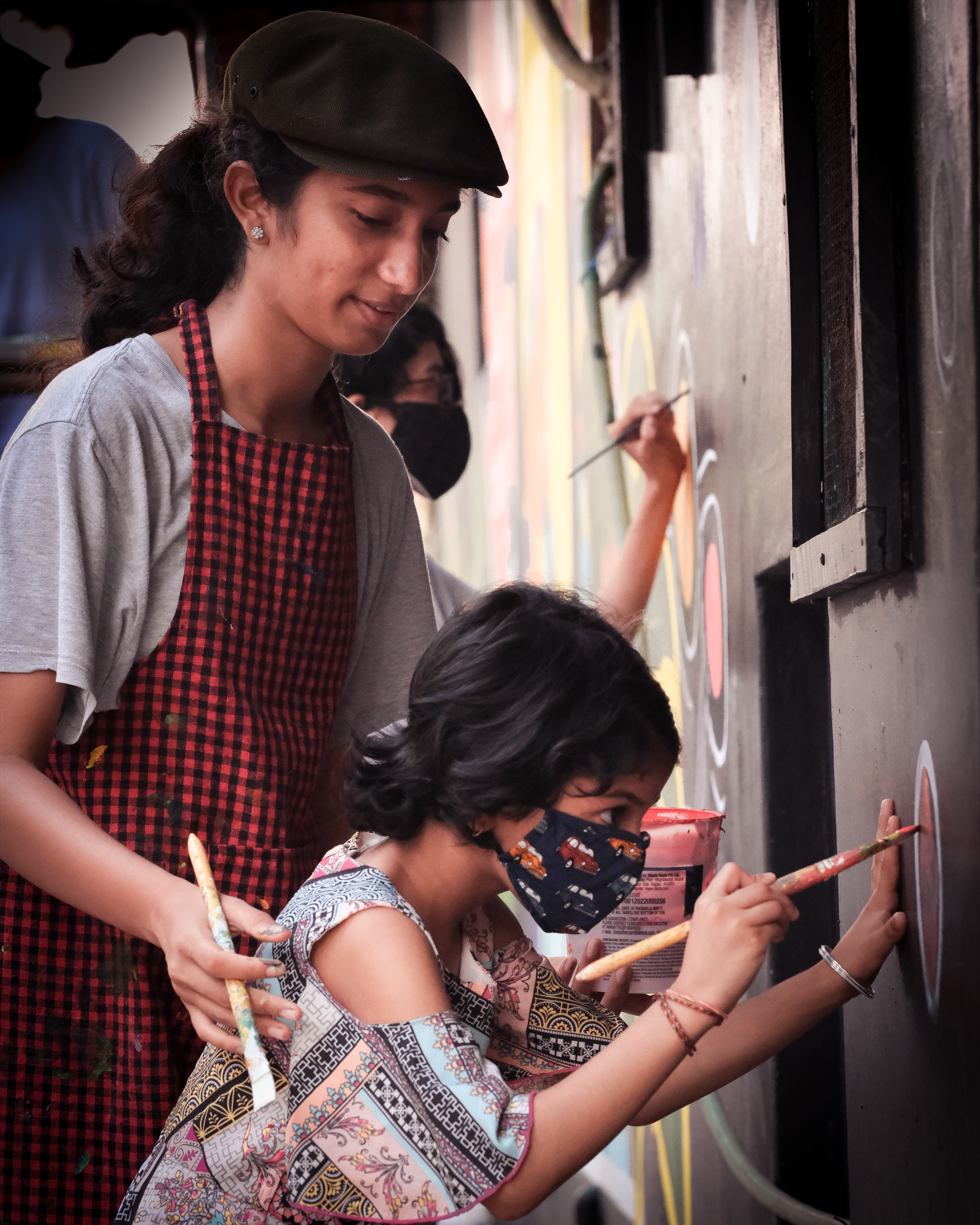 Teenagers paint for a change in Mangaluru