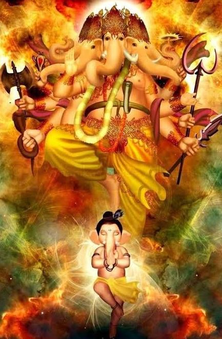 ganesh dancing image