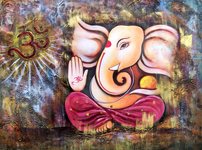 ganesh and om