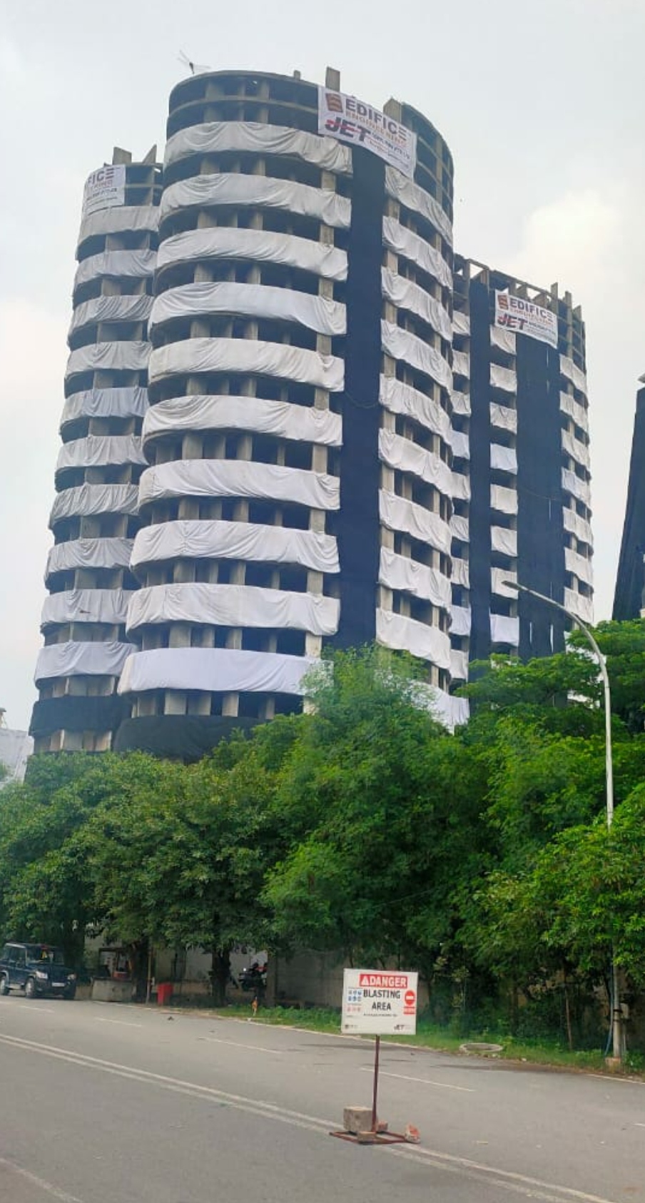 Noida Twin Towers  Demolish timeline