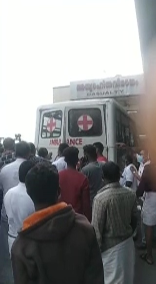 ambulance door jammed