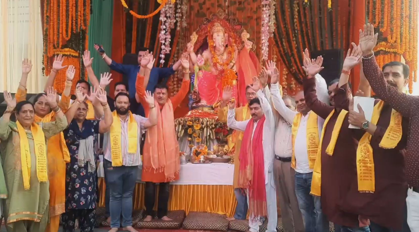 Shri Ganesh Mahotsav is being celebrated with great pomp in Mohali
