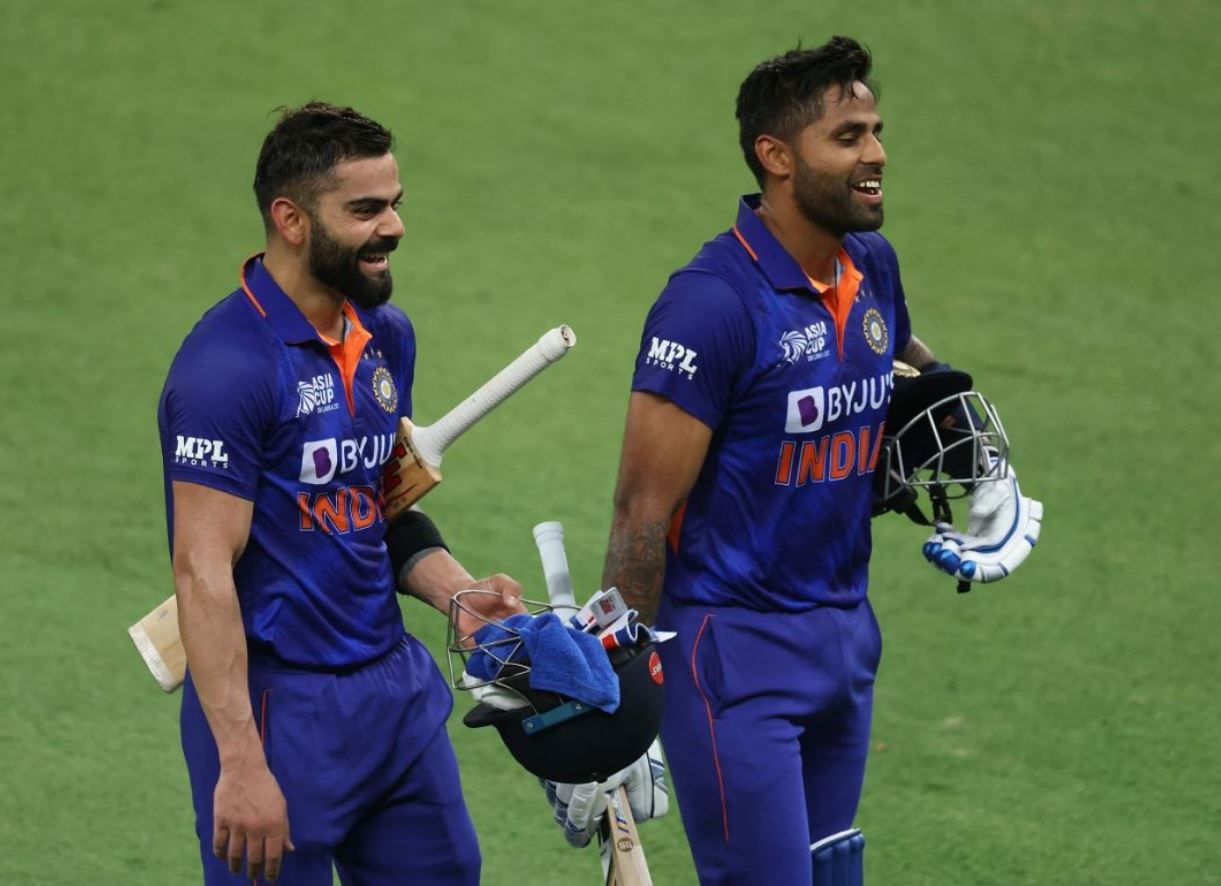 Virat Kohli Surpasses Rohit Sharma Surya Kumar Yadav beats Yuvraj Singh Asia Cup 2022