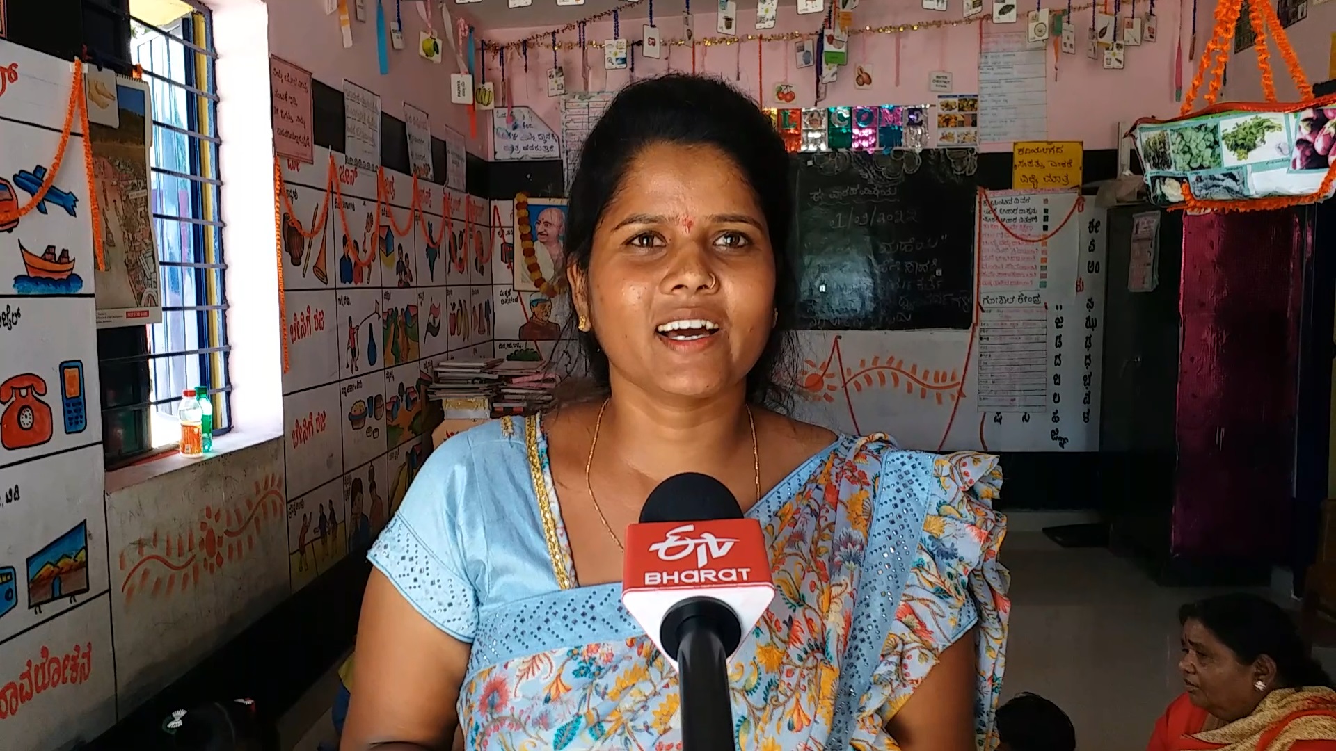 Karnataka Dalit Anganwadi teacher
