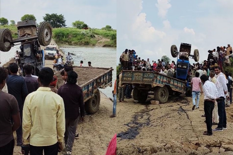 road accident in shivpuri