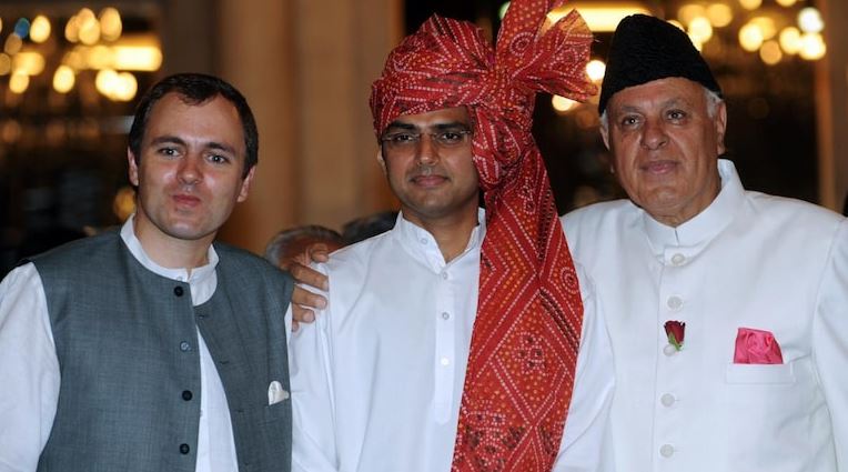 Sachin Pilot Farookh And Umar Abdullah