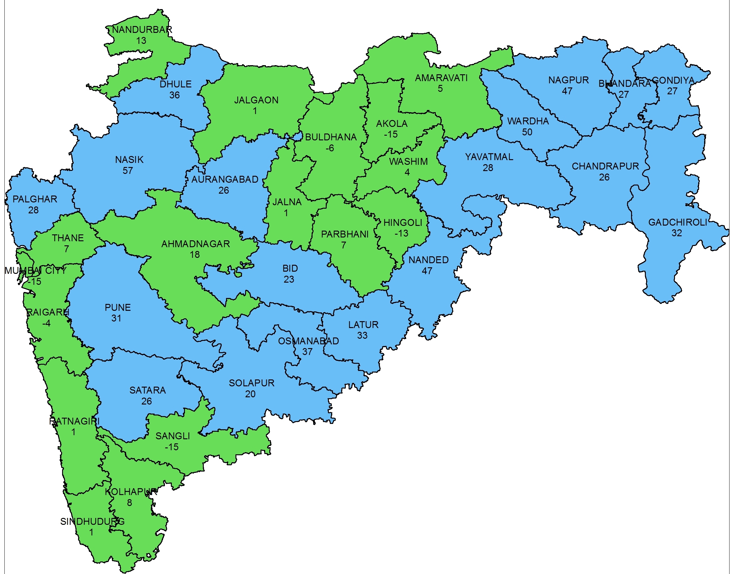 Good rain everywhere in Maharashtra