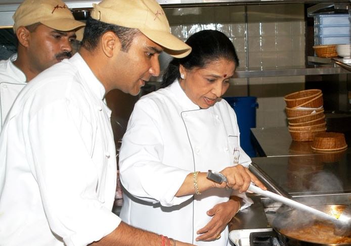 Asha Bhosle as a Good Cook  Cooking Tips